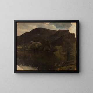 Adolph Tidemand - A Lake.webp