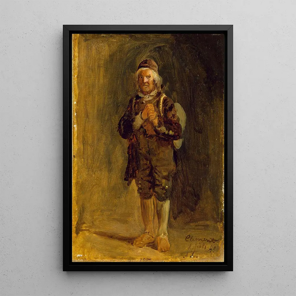 Reprodukcja obrazu Clement Ringnes de Sigdal - Adolph Tidemand