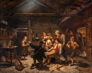Adolph Tidemand - The Wounded Bear Hunter.webp