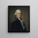 George Washington - Adolph Ulrich Wertmüller — oprawiony obraz na ścianie