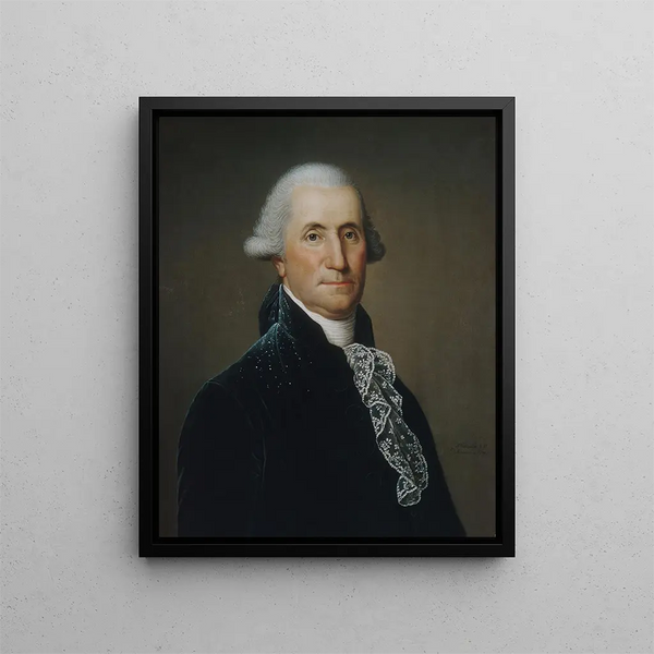 George Washington - Adolph Ulrich Wertmüller — oprawiony obraz na ścianie