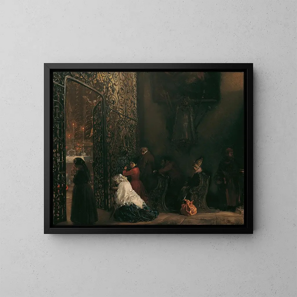 Frise - Adolph von Menzel — oprawiony obraz na ścianie