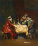 La répétition - Adolphe Alexandre Lesrel — widok dzieła