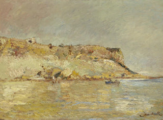 Adolphe Monticelli - Coastal Mountains.webp