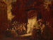 Popołudniowe święto - Adolphe Monticelli — widok dzieła