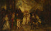 Garden-party - Adolphe Monticelli — widok dzieła