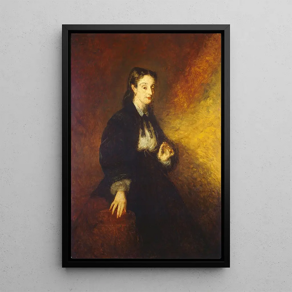 Reprodukcja obrazu Madame Cahen - Adolphe Monticelli