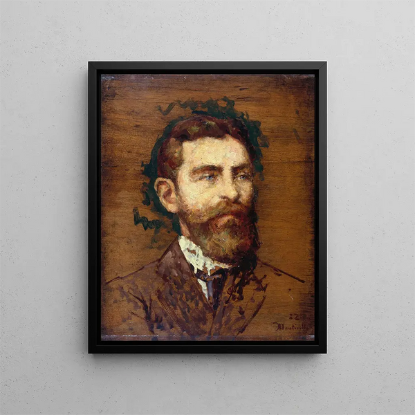 Portret François Ziem - Adolphe Monticelli — oprawiony obraz na ścianie