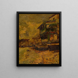 Adolphe Monticelli - Restaurant Bernard in Estaque.webp