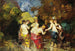 Sześciu kąpiących się - Adolphe Monticelli — widok dzieła