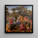 Uczczenie Trzech Króli - Filippino Lippi — oprawiony obraz na ścianie