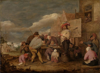 Le médecin charlatan - Adriaen Brouwer — widok dzieła
