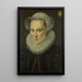 Reprodukcja obrazu portret Grietje Pietersdr Codde - Adriaen Thomasz Key