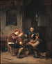 Trzech chłopów w gospodzie - Adriaen van Ostade — widok dzieła