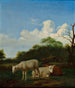 Trzy owce - Adriaen van de Velde — widok dzieła