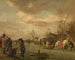 Plaisirs d'hiver - Adriaen van de Velde — widok dzieła