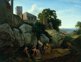 Adrian Ludwig Richter - Ariccia.webp