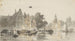 Widok na miasto z kanałem - Adrianus Eversen — widok dzieła