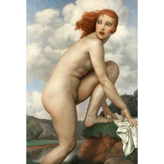 La baigneuse surprise - Adrien Thevenot — widok dzieła