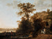Spacer wieczorny nad rzeką - Aelbert Cuyp — widok dzieła