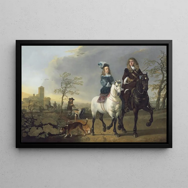 Aelbert Cuyp - Lady and Gentleman on Horseback.webp
