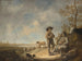 pasterzy grających na flecie - Aelbert Cuyp — widok dzieła