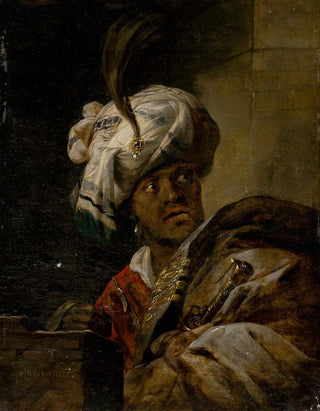 orientalny w turbanie - Aert Jansz Marienhof — widok dzieła