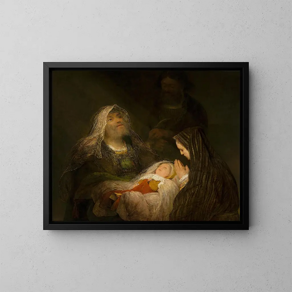 Cantique de Siméon - Aert de Gelder — oprawiony obraz na ścianie