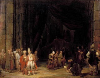 Aert de Gelder - The Forecourt of a Temple.webp