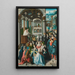 Reprodukcja obrazu La Vocation de Saint Antoine - Aertgen Claesz van Leyden