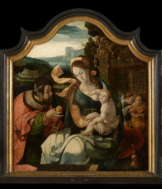 Aertgen Claesz van Leyden - The Holy Family.webp