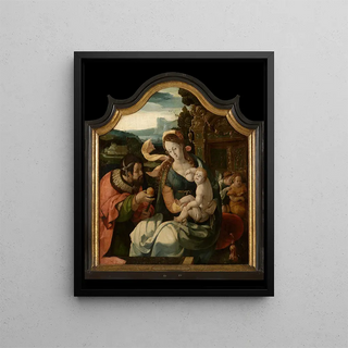 Aertgen Claesz van Leyden - The Holy Family.webp