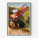 Plakat Auvergne Vintage