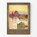 Plakat Barfleur vintage – Val de Saire i stare normandzkie młyny