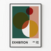 Plakat Bauhaus - Krzyżujące się koła