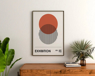 Affiche Bauhaus - Fusion Géométrique