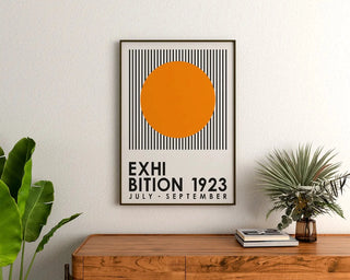 Affiche Bauhaus - Soleil Graphique