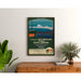 Plakat Cherbourg Tourlaville vintage – Lotissement "Les Mielles"