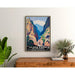 Plakat Côte d’Azur et ses montagnes Vintage