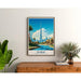 Plakat Dubaï Vintage