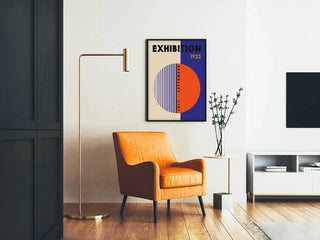 Affiche Exhibition - Bauhaus Bicolore