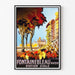 Plakat Fontainebleau Vintage
