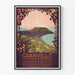 Plakat Granville ancienne – La Monaco du Nord, vue sur la mer
