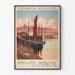 Plakat Granville vintage – Bains de mer de la Manche