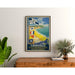 Plakat Granville vintage – Les îles Chausey et les grandes marées