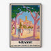 Plakat Vintage Grasse