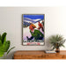 Plakat Hohwald la station de Ski Alsacienne Vintage