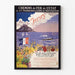 Plakat Jersey vintage – Rejsy morskie na Wyspy Anglo-Normandzkie