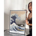 Plakat Wielka fala w Kanagawie autorstwa Hokusai