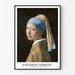 Plakat - Młoda kobieta z perłą - Johannes Vermeer